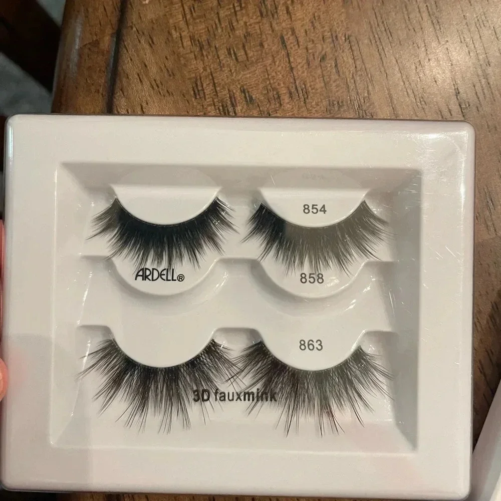 Lot Of 10 Fauxmink Lashes Lightweight #854 Ardell, Vivid hd, Lash Couture, More